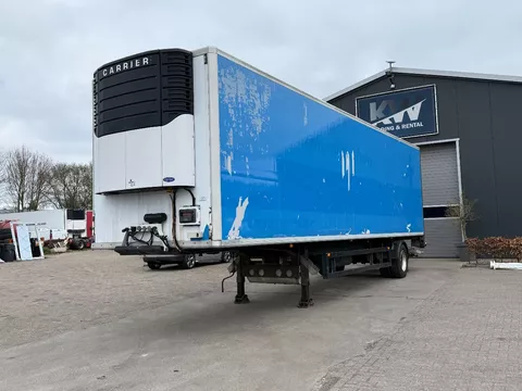 Krone City koeltrailer gestuurd