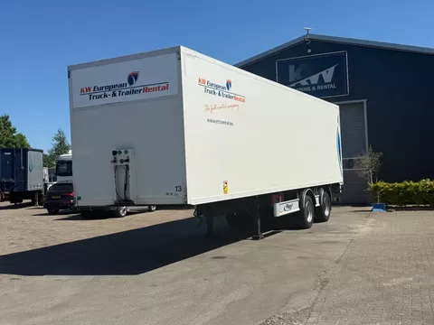 Fliegl Gestuurde city oplegger, beschikbaar voor verhuur