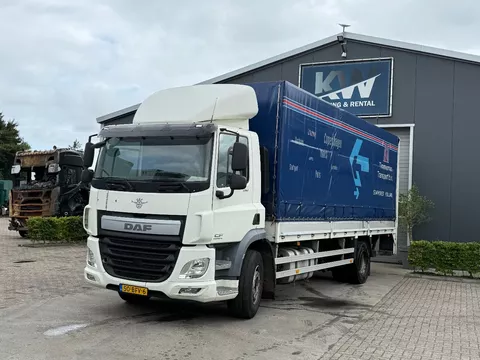 DAF CF 250 CF 250 met huif laadbak