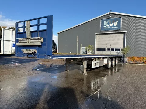 Floor Open oplegger met twistlocks en Rongpotten te koop/te huur!!