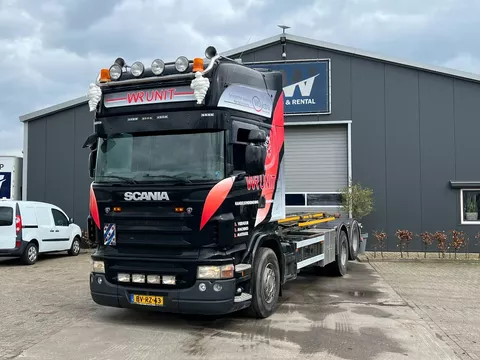 Scania R500 V8 R500 V8 6x2 truck met kabel containersysteem